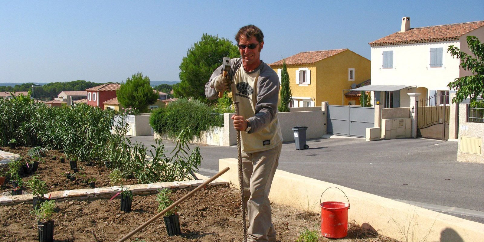 Garrigue Worker : Travaux paysagers